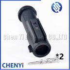 2 Pin Automotive waterproof connector Trasmission Output Speed Sensor harness Plug 7T4P-7H103-AE 7T4P7H103AE For Ford Lincoln