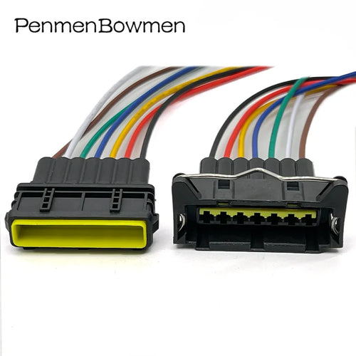 1 Set 7 Pin 325971921 Car Engine Electrical Cable Connectors Waterproof Female Male Wire Harness Plug 1111700735GC001