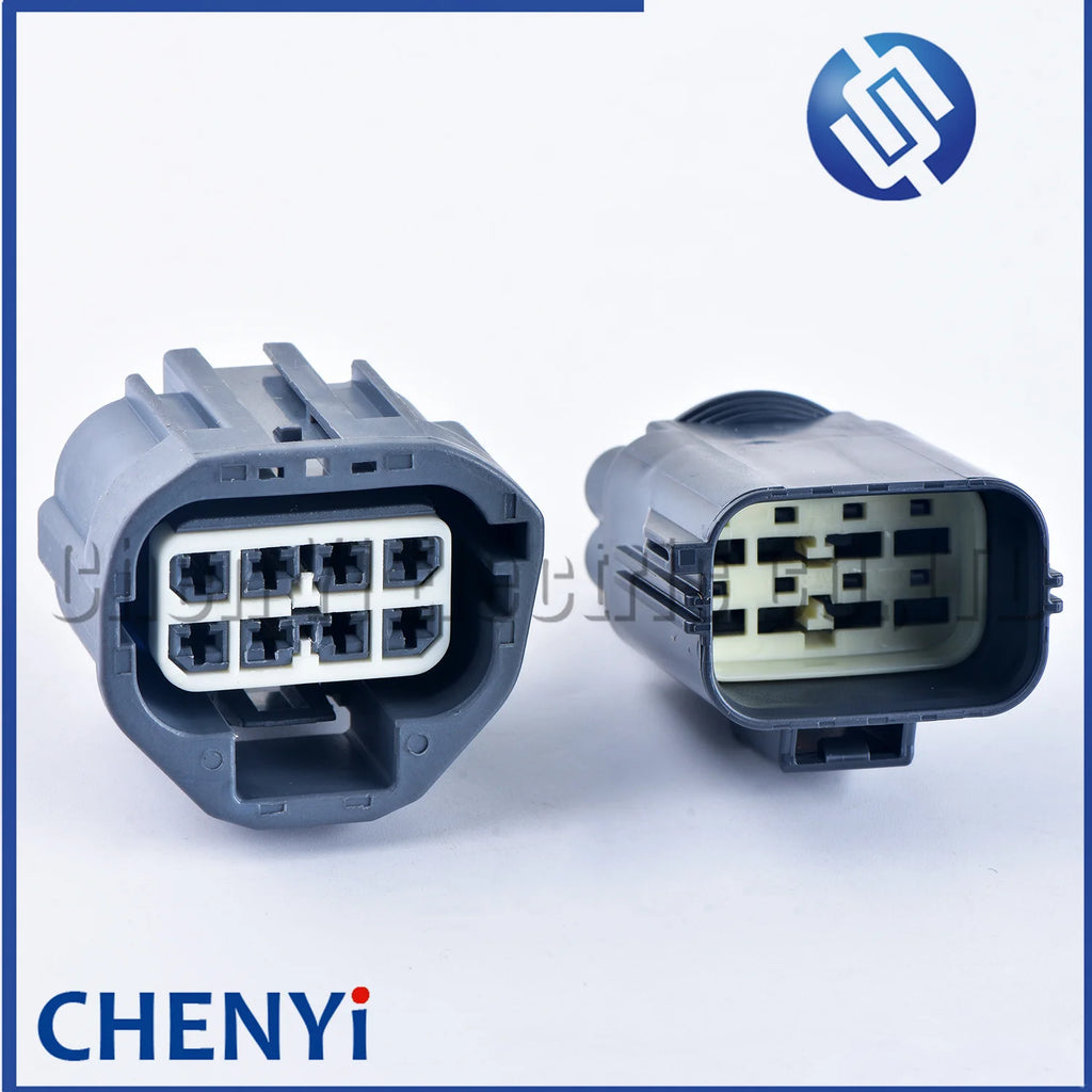 8 Pin Auto connector fuel pump plug Tail lamp headlamp turn signal lamp plug 7283-5574-10 7282-5574-10 for Ford Volvo Cadillac