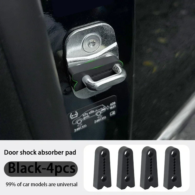 Universal Car Door Lock Damper Buffer Car Shock-proof Muffler Pad Car Door Shock-absorbing Car Door Anti-collision Pad Amagi