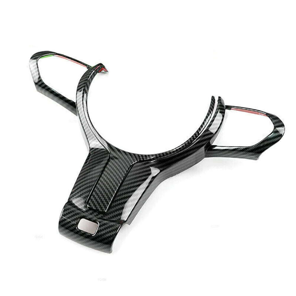 ABS Carbon Steering Wheel Cover Trim For BMW F Chassis F22 F30 F32 F10 F12 F15 Carbon Fiber Steering Wheel Lower Cover Trim