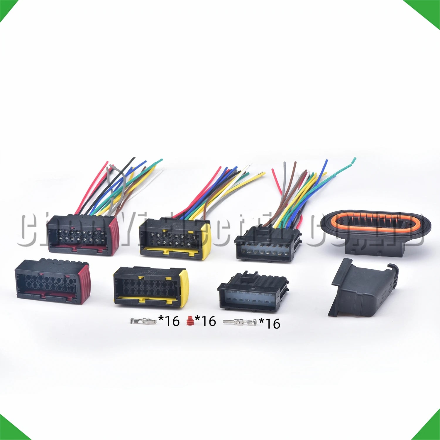 16-Pin Wire Harness 16Pin Automobile waterproof connector Modulo harness A001530022