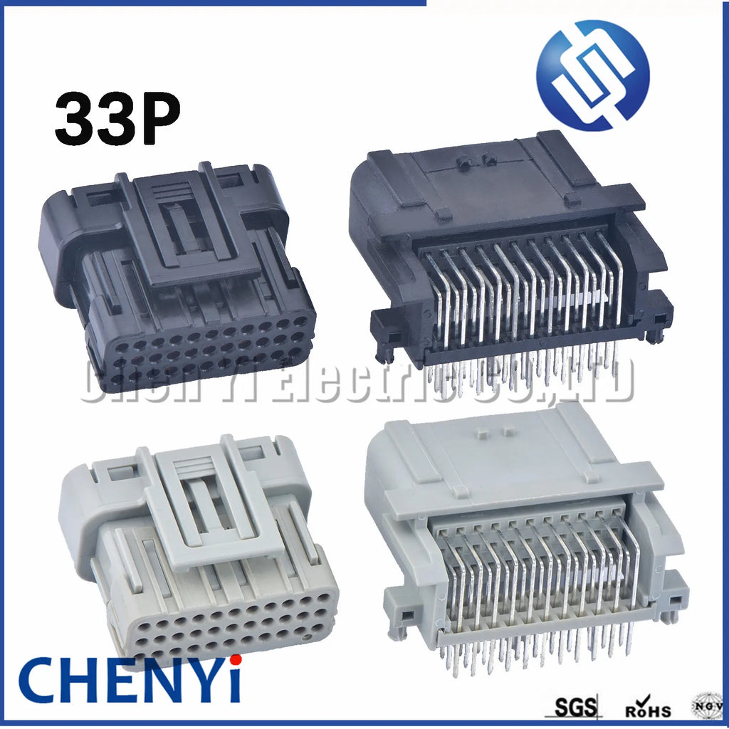 33 Pin Motorcycle engine ECU ECM PCB connector waterproof plug 6188-4871 6189-7106 CBR 125 R CBR125R 2011-2013 CDI For Honda