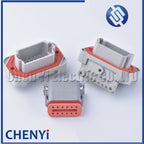 12 Pin Deutch IPD DT Connector DT15-12PA DT13-12PA PBC Straight Needle bender Seat solder panel end socket DT06-12S DT04-12P