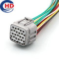 20 Pin Connector 1.2mm Series Male FemaleConnector Cable Plug Motorcycle Electrical Harnesses Wiring Harness 6188-0494