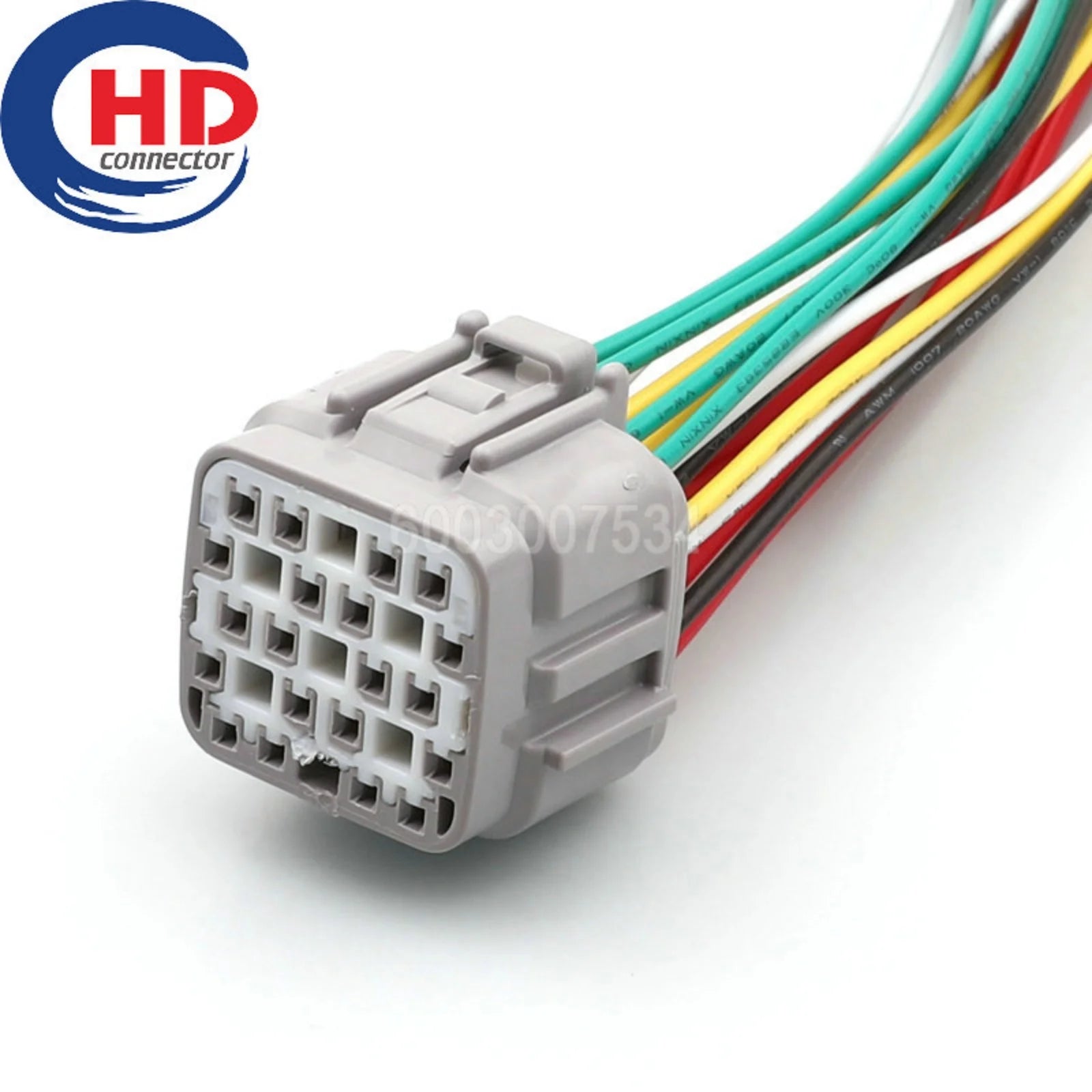 20 Pin Connector 1.2mm Series Male FemaleConnector Cable Plug Motorcycle Electrical Harnesses Wiring Harness 6188-0494
