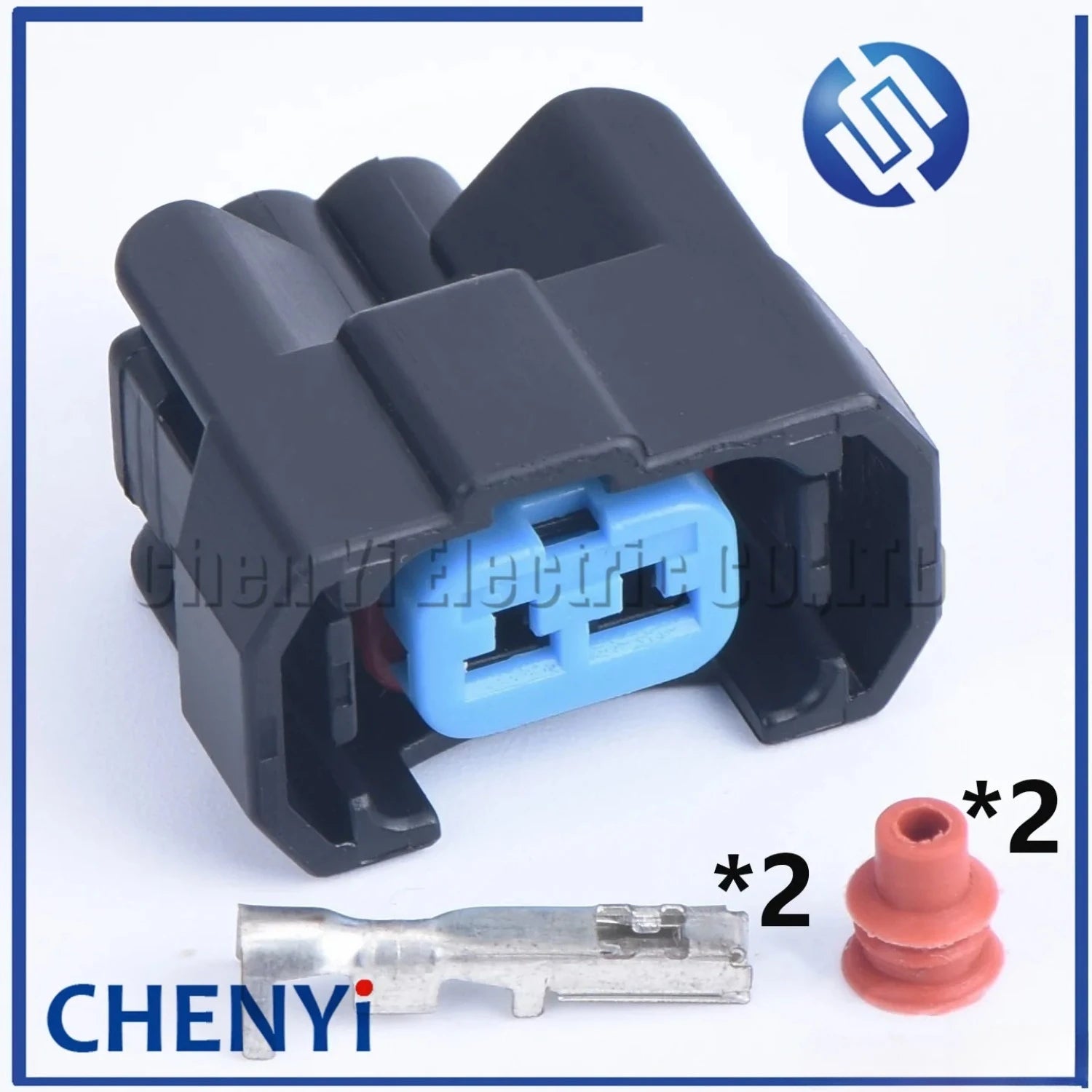 5 Set 2 Pin Auto Fuel Injector OBD2 Waterproof Wire Connector Car Electrical Plug 6189-0553 1996-2002 For Honda CRV Civic NH1