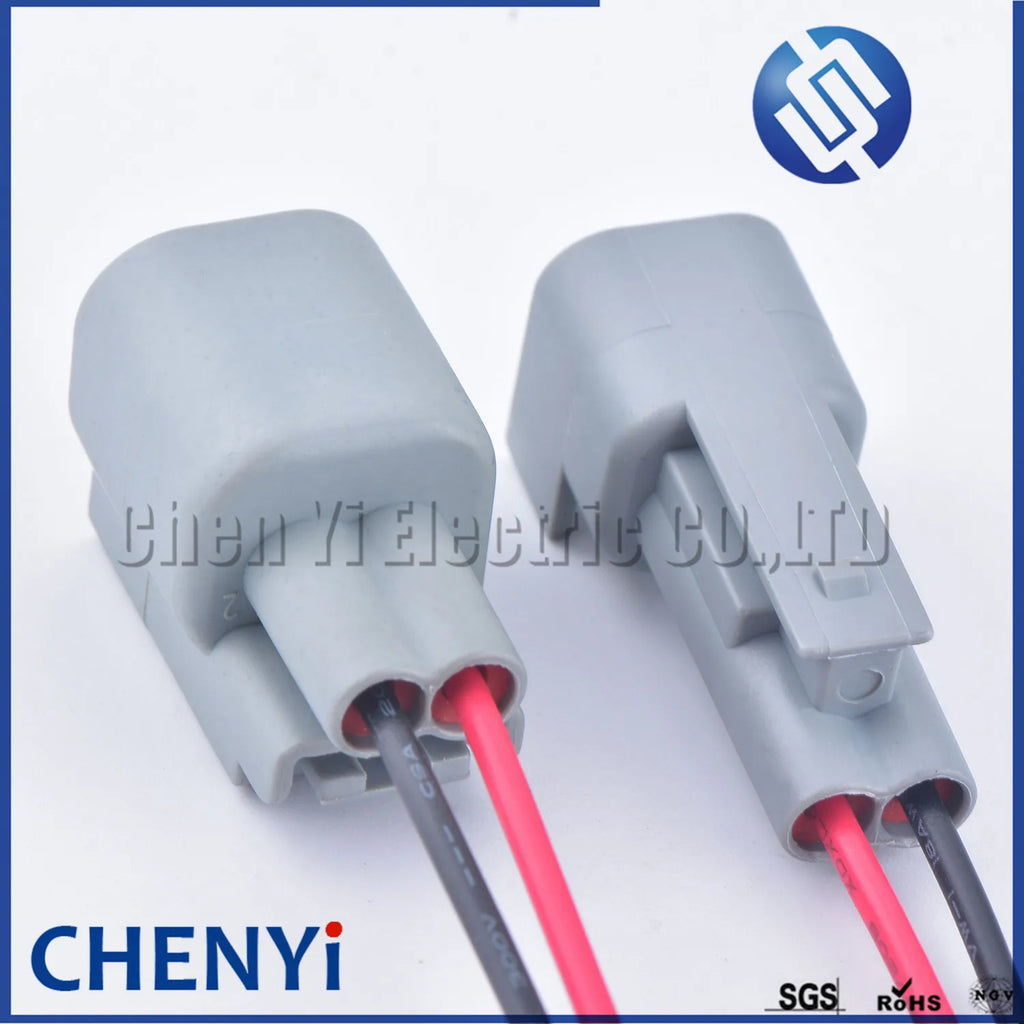 2 Pin Car Connector License plate lamp Fog Lights Bulb Holder Socket plug 6R3Z-13411-BA For Ford Focus Mustang Mondeo Carnival