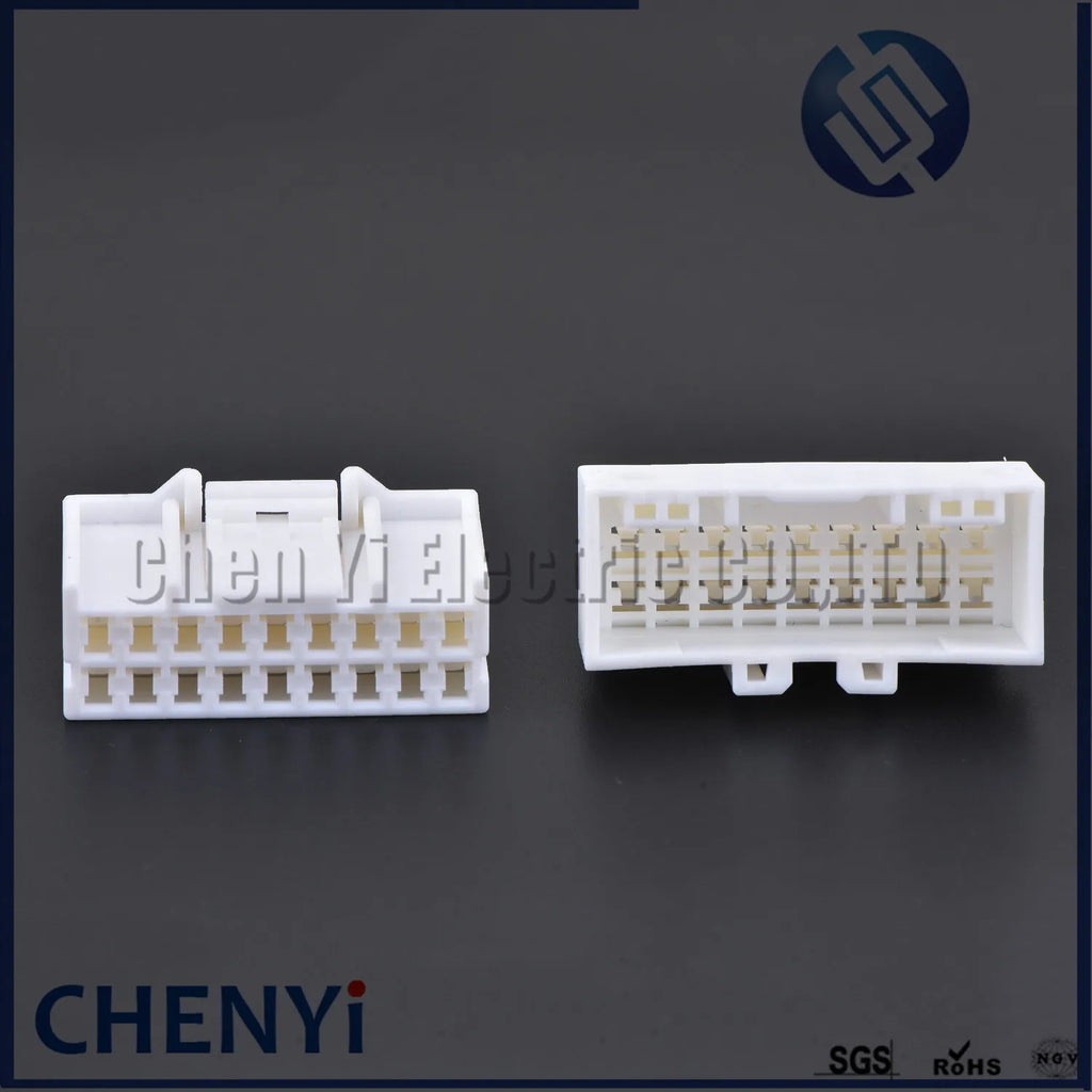 1 set 18 Pin headlight wiper combination switch light plug Window lifter fuse box plug 936213-1 936204-1