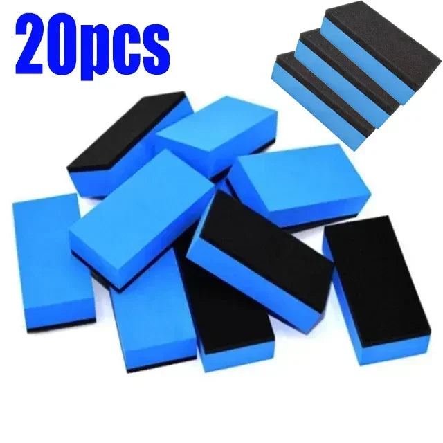 30/1pcs Glass Nano Applicator Pads Polish Wax Ceramic Coating Sponges Brushes Cleaning Tool Car Polishing Coating Sponge Brush