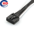 14 Pin 0.6 Series Miniature Cable Harness Unsealed Socket AC Assembly 936124-1 Car Plastic Housing Connector