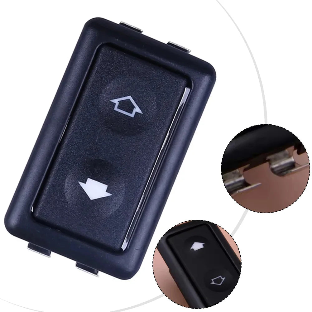 1X 6pin  12-24v Car Electric Window  Switch Button Cover Auto Power Controller  For  Toggle Switch Auto Replacement  Part Switch