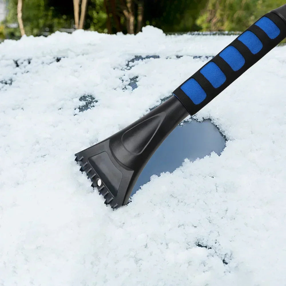 Snow Brush with Wider Ice Scraper Snow Removal Tool Car Brush with Ergonomic Comfortable Foam Grip for Cars Amagi