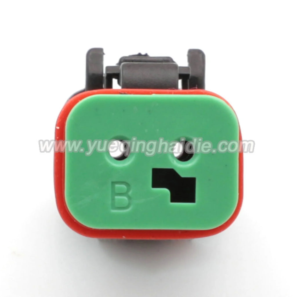 2 PIN Connector Waterproof 1.6mm Series Male Female Connectors Black Auto Plug For Mazda DT04-2P-E005 DT06-2S-E004