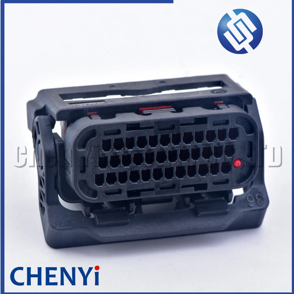 36 Pin female Automobile waterproof connector motorcycle ECU Plug 36ZRO-B-1A 36ZRO-B-2A With Pin and Rear cover