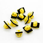 25Pcs Exterior Sill  Body Side Moulding Retainer Clips For Hyundai 87758-35000 Auto Clip Rivet Retainer Fastener