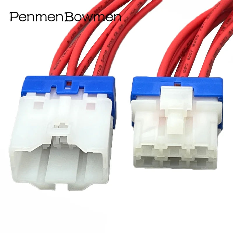 1 Set 6 Pin Car Blower Speed Control Resistor Plug Wiring Harness Electrical Connector for PH772-06015 PH776-06015