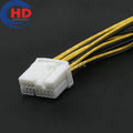 14 Pin Car Male Plug Female Socket AC Assembly Auto Plastic Housing Unsealed Replacement Connector 917531-1 917604-1