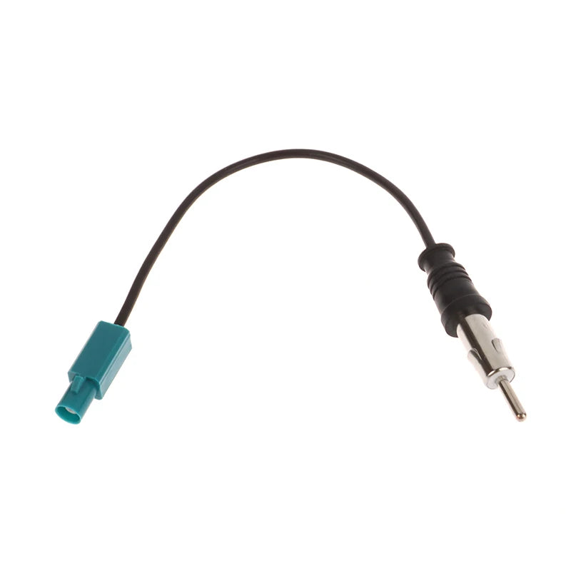 Universal Car FM AM Stereo Radio Antenna Adapters Cable Fakra-Z Male To DIN Plug 15cm FM/AM Aerial To DIN Car Replacement Parts