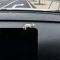 1/4Pcs Car Decoration Sleeping Cat Doll Kitty Creative Auto Ornaments Toys Cat Micro Landscape Model Cute Car Accessories Gifts