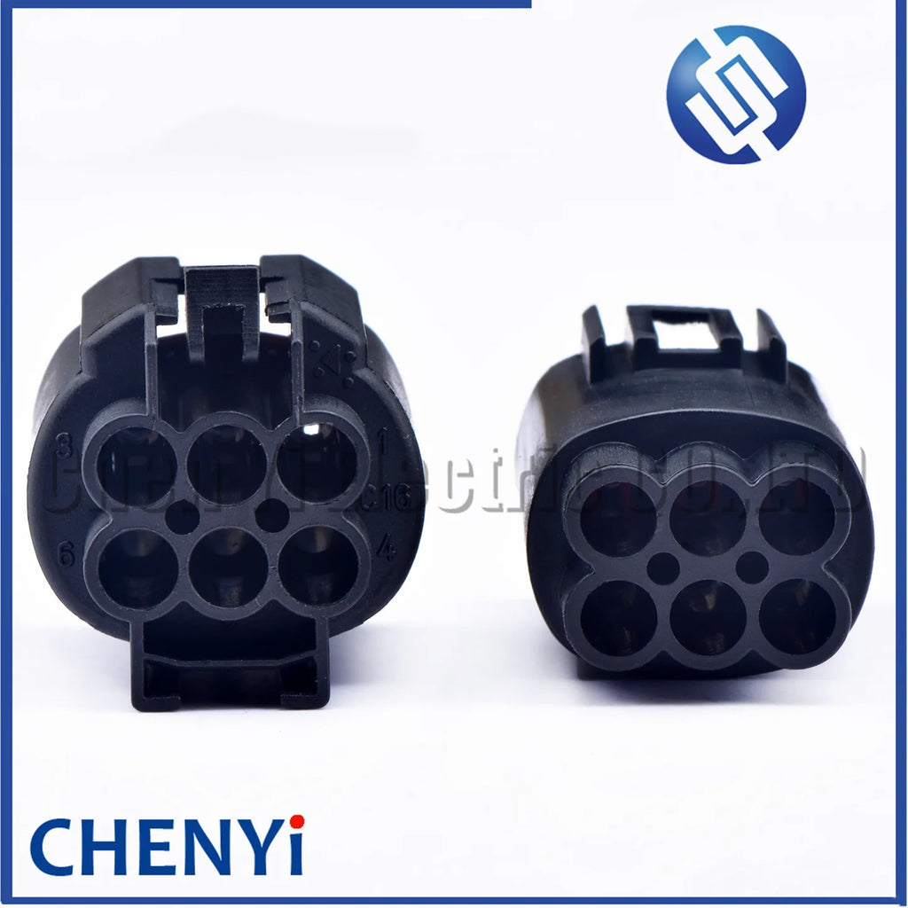 6 Pin male or female Automotive waterproof connector Car Door lock module plug with pins For Ford Transit JMC