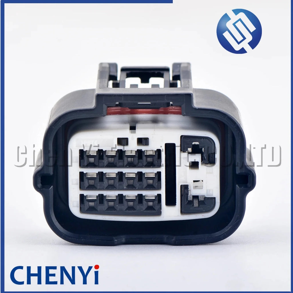 14 Pin 2B+12S Automobile waterproof connector Car sensor plug With  pins 7287-1238-30 For Toyota Honda