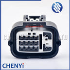 14 Pin 2B+12S Automobile waterproof connector Car sensor plug With  pins 7287-1238-30 For Toyota Honda