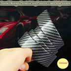 Carbon Fiber Car Stickers Doorsill Bumper Threshold Step Protector Guard Strip Sticker Anti Scratch Strips Film Universal Tools