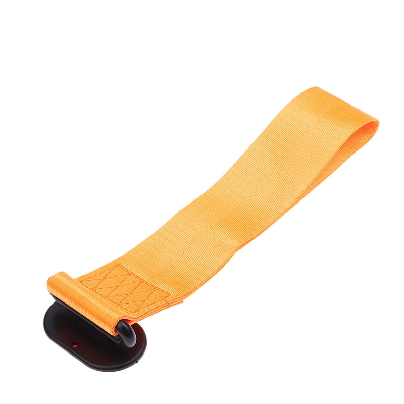 High Strength Car Color Pendant Tow Strap Belt Tow Rope Sticker Ribbon Car Decor Sticker Trailer Ropes Bumper Towing Strap