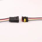 AMP 5-PIN Waterproof 1.8mm Male Female Connectors Plug Wire 18 AWG Harness For Car Motorcycle 282107-1 282089-1