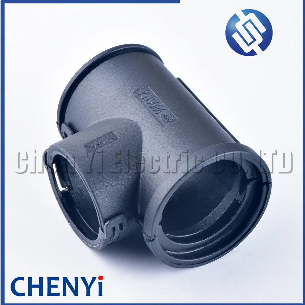 Auto waterproof wire harness connector bellows buckle manifolds 36*36*30 T-tee Corrugated pipe clamp clasp cover 9806154