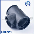 Auto waterproof wire harness connector bellows buckle manifolds 36*36*30 T-tee Corrugated pipe clamp clasp cover 9806154