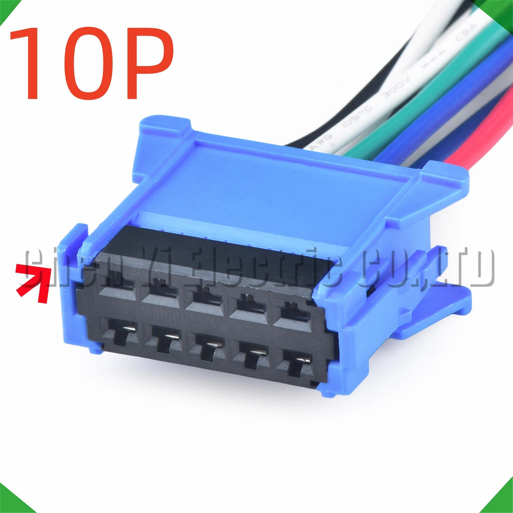 10-Pin Auto Connector Connector Connectors Resistance conditioning Peugeot