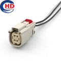 4 Pin 33472-4002 Auto Headlight Socket Waterproof Lamp Light Connector AC Assembly For Ford