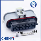 16 Pin Auto waterproof connector Car Front and rear bumper radar sensor Wire harness Plug 805-587-542 807-445 807-446 706-326