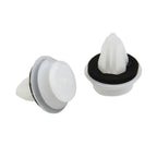100Pcs Retaining Door Panel Clips Bumper Clips With Seal Ring Fastener Interior Fender Screw Rivet Car Interior Retaining Access