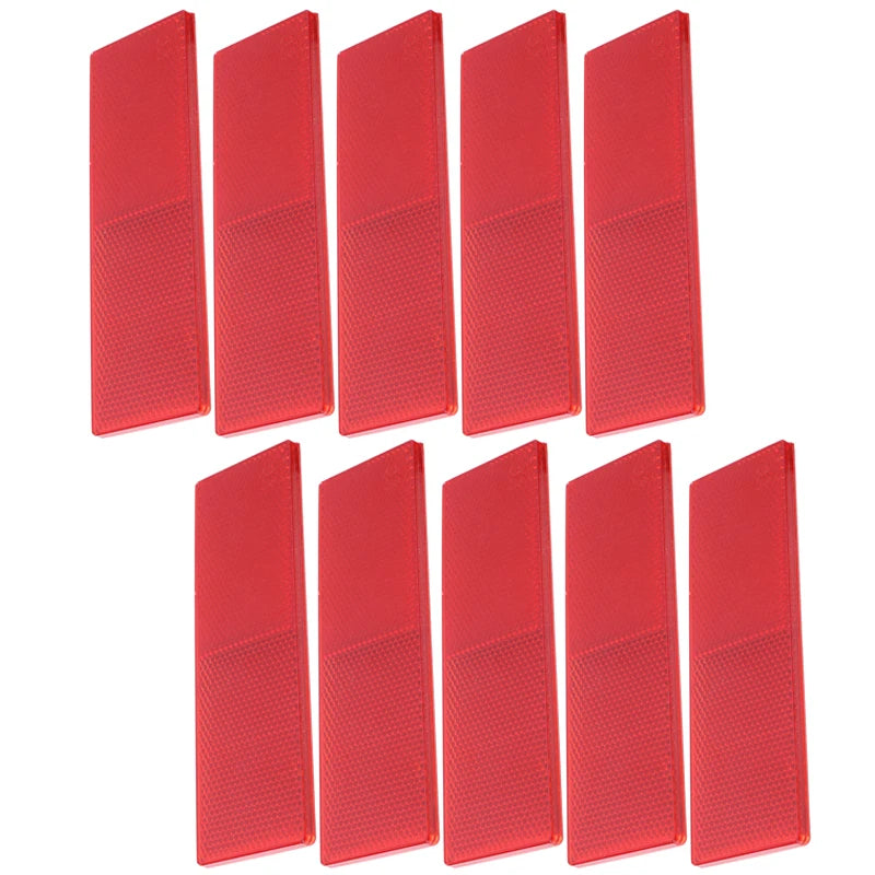 Car Night Reflective Warning Plate Sticker Universal Auto Truck Motorcycle Safety Warning Plate Reflector Sign Decal Accessories