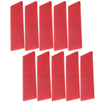Car Night Reflective Warning Plate Sticker Universal Auto Truck Motorcycle Safety Warning Plate Reflector Sign Decal Accessories