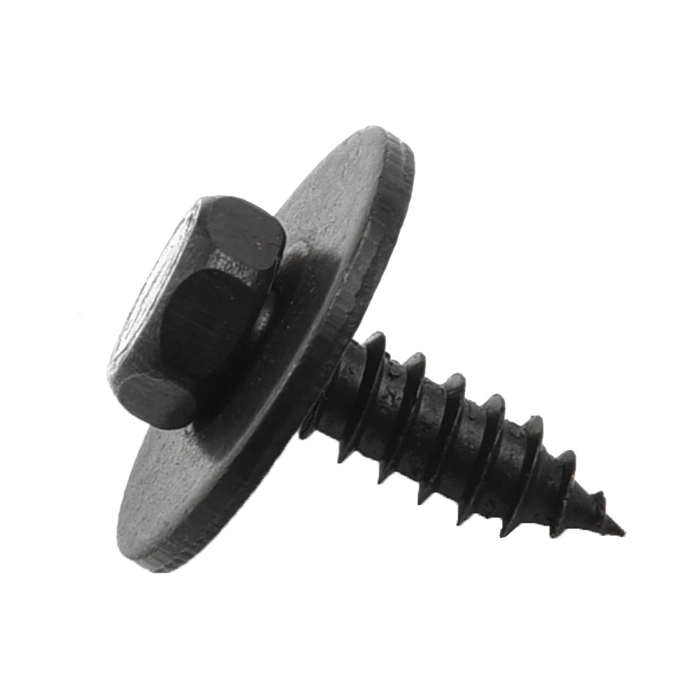 20X Hex Head  Screw Mudguard Liner Air Duct Splash Shield Trim For BMW 07147129160 Splash  Shield Clip Bolt Screw Car Accessorie