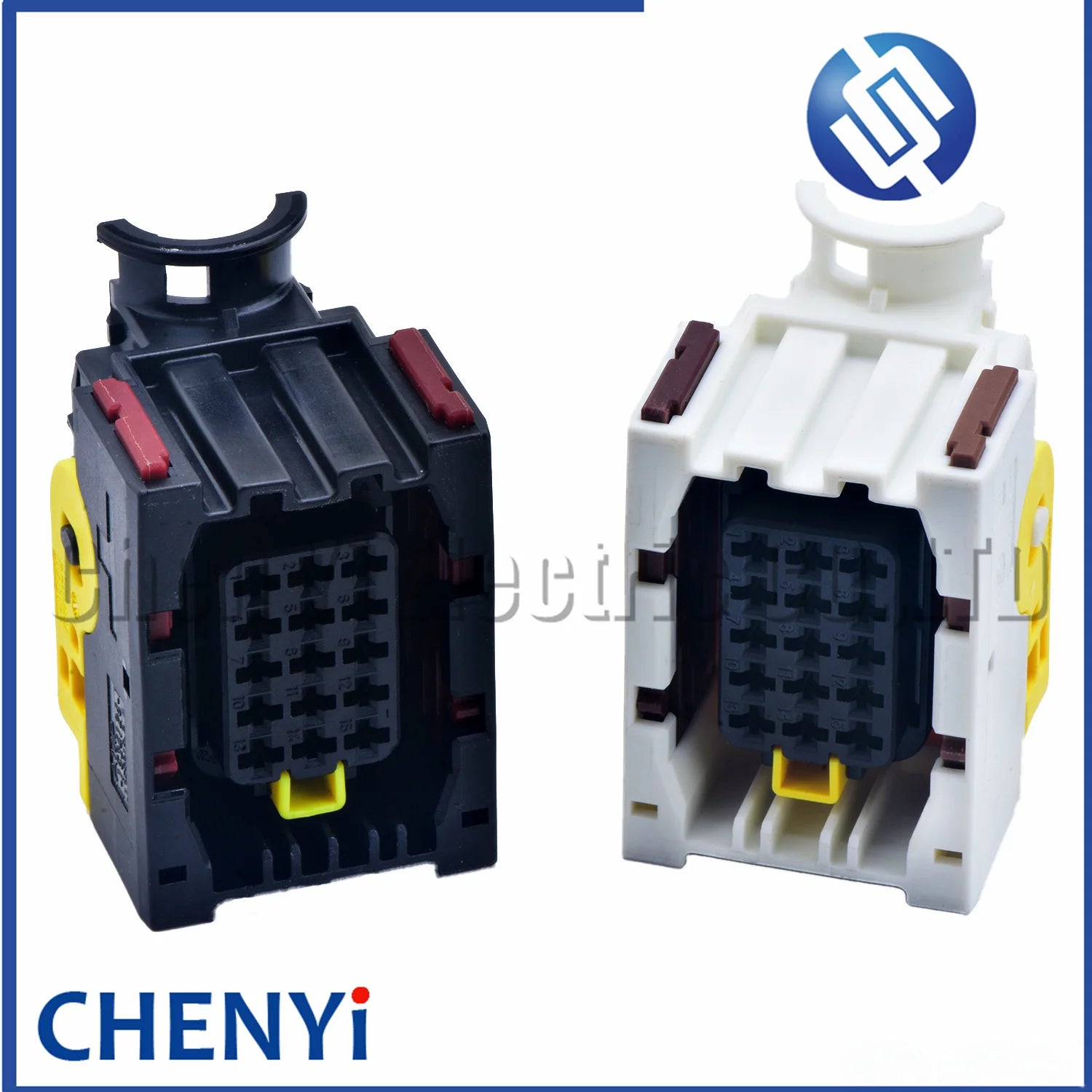 15 Pin ECU connector Female Socket Plug 1-1534126-1 2-1534126-1 1-1355218-2 1394049-1 With Pins Cover For  LEAVYSEAL Series