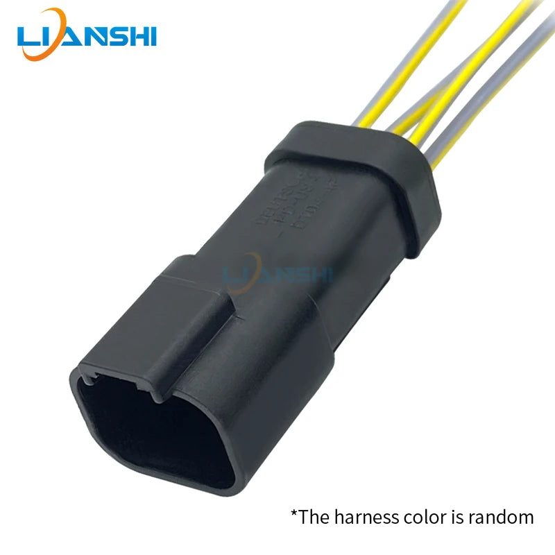 Automotive wire harness waterproof connector 4p wire DT04-4P DT06-4S-E005 Suitable for construction machinery excavator plug