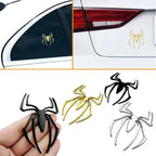 Car Universal 3D Metal Three-dimensional Car Stickers Spider Auto Emblem Decal Car Styling Decoration Auto Exterior Amagi