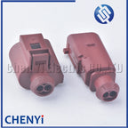 2 Pin Auto Connector Electric hand brake rear brake wheel cylinder motor Wire harness Plug 6X0973802A 1J0973702A 1J0 973 702A