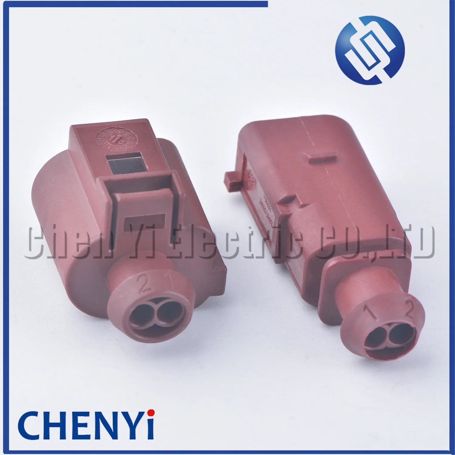2 Pin Auto Connector Electric hand brake rear brake wheel cylinder motor Wire harness Plug 6X0973802A 1J0973702A 1J0 973 702A