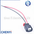 2 Pin female auto waterproof connector Fuel injector front wheel ABS sensor plug for Buick Chevrolet with 15 cm wires For EV6