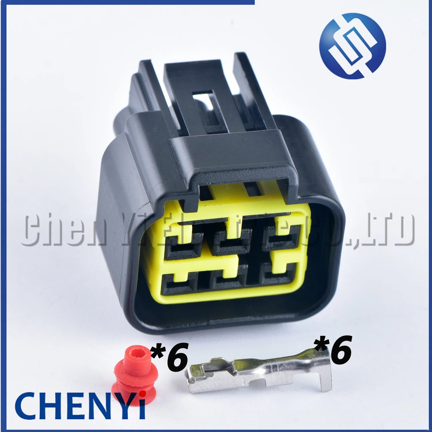 5 set 6 Pin Window Lifter Wire Connector High-voltage Ignition Coil Plug FW-C-6F-B FW-C-6M-B For motorcycle Ford Mondeo ISUZU