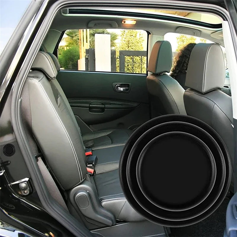 Customized 10 Pieces Car Silicone Shock Pad Shock Absorption Buffer Gasket Sound Insulation Pad Mount Protective Door Mute Anti