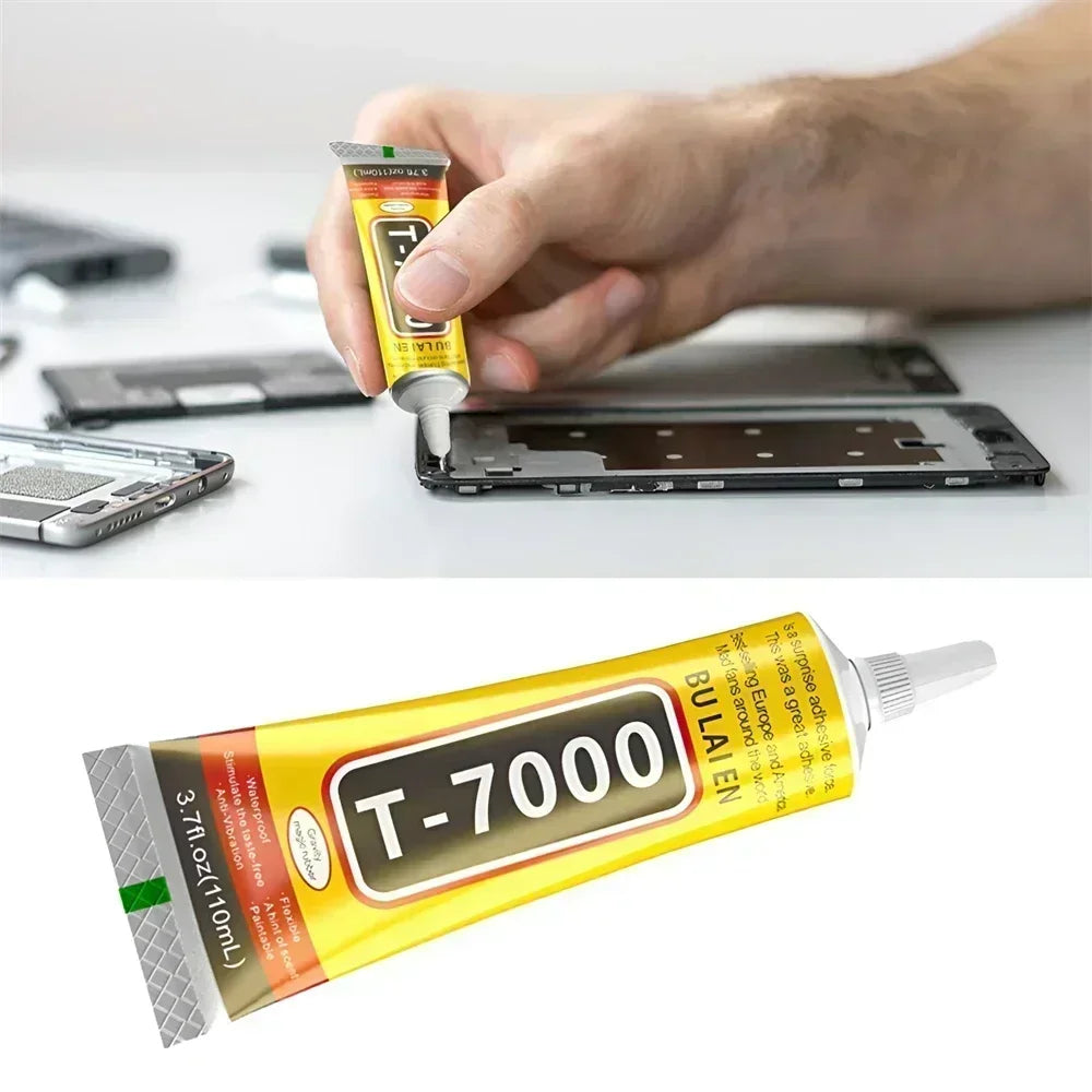 B-7000 Glue 15/25/50/110ML Transparent Phone Screen Repair Glue Universal Glass Plastic DIY Adhesive with Precise Applicator
