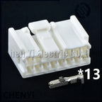 13 Pin Automotive Junction Box connector mid amplifier harness plug 7283-1730 1300-4682 4F1340-000 90980-11695 For Toyota Lexus