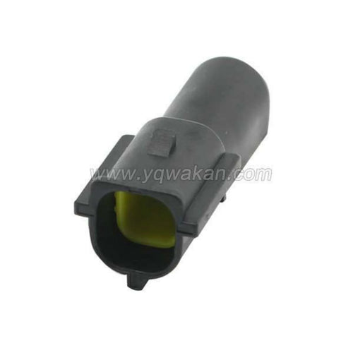 1-Pin Connectors AMP Waterproof 1.8mm Male Female Connector Auto Solenoid Plug Wiring Harness Plug Socket 174879-2 174877-2
